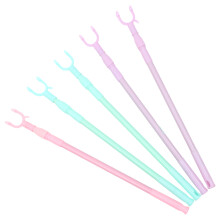 10Pcs Retractable Clothes Rods for Wardrobe Balcony Assorted Colors