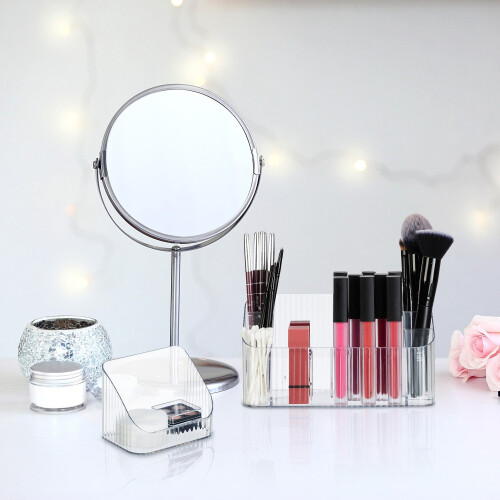 Beauty Organizer Set, Make-up-Aufbewahrung mit 8 Fächern