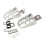 Motorcykelfotpinnar aluminium 2 st 1