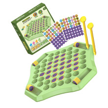 Schackminnesspel med fruktmönster