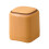 PP-papperskorg med lock, 1,5 l modern design 1