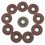 10PCS 115MM 60 Grit Flap Discs Sanding Polishing Disc Abrasive Tool for Angle Grinder 2