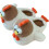 Pantofole a forma di tacchino del Ringraziamento, morbide e calde, perfette per la casa. 1