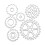 Steampunk Gear Metal Die Cuts Εξαιρετικό Scrapbooking Ανάγλυφο Πρότυπο Προσκλήσεις για Διακοπές 1