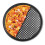 Forma de pizza antiaderente em aço carbono de 23 cm (9 polegadas) 1