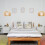 Bedside Cabinet with 2 Drawers, White 1