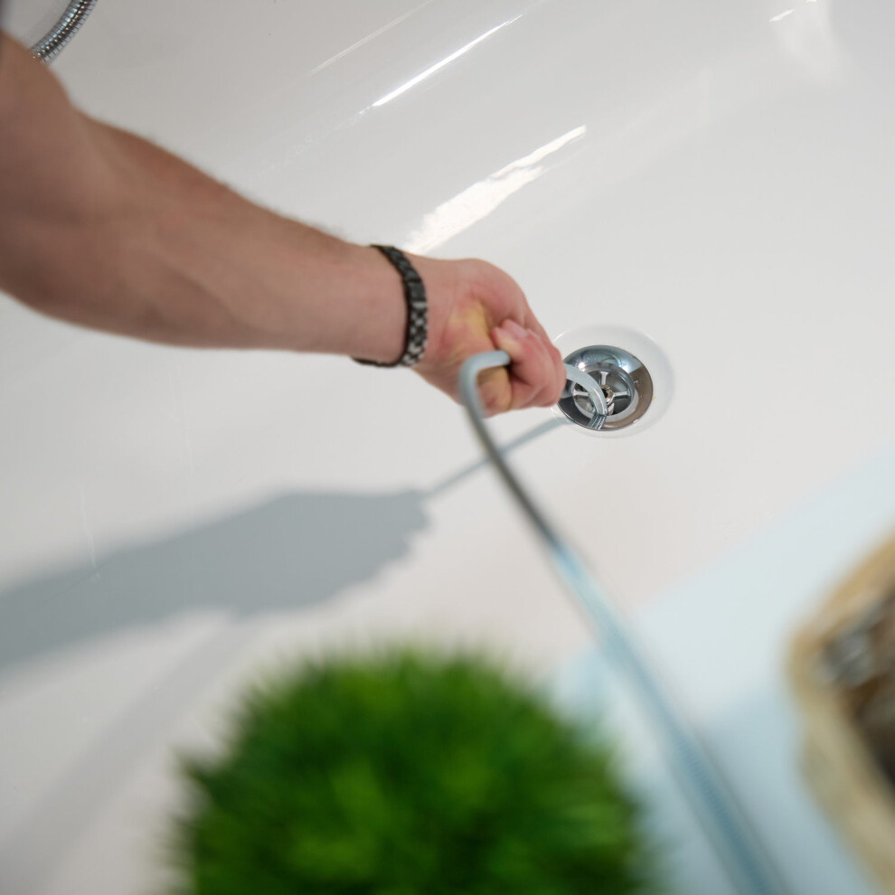 Drain Cleaning Spiral With Crank & Claw, Flexible 653005285691