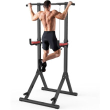 Power Tower - Fitnessstation mit Klimmzugstange - Multifunktional - Für das Krafttraining zu Hause
