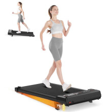 Esteira de caminhada - 3 em 1 Esteira de Corrida até 130KG - com 7% de inclinação - Walking Pad 1-8 km/h - 2.5HP - com controle remoto