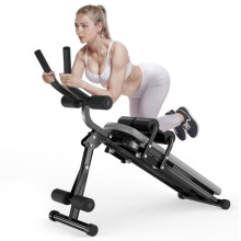 Vouwbaar Buikapparaat - Dskeuzeew - Maximale belasting 150 kg - LCD-monitor - Thuis Fitnessapparatuur