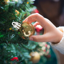 Christbaumkugeln-Set, 96 Stück, Kunststoffornamente
