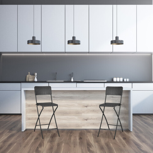 Klappbare Barhocker, wetterfeste Rattan-Optik