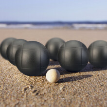 Petanque-Boule-Set - 8 Kugeln mit Tragetasche