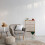 Bamboo Storage Unit with 4 Fabric Drawers 1