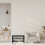 Shoe Bench with Cushion, Metal Frame, 2-Tier Rack 1