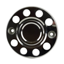 Embelezador de roda dianteira 22,5" níquel MAN Mercedes Volvo Scania DAF Renault Iveco 10 furos universal