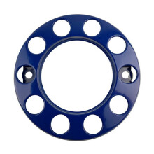 Aro de roda - 22,5" - 10 furos - Cor azul - Universal para caminhões