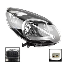 Rechter koplamp Renault Kangoo 2013+ met zwarte binnenkant 260103948R