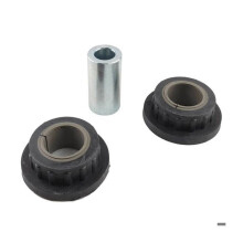 Kit de reparación de resorte - Iveco Daily IV / EcoDaily - 26mm de altura - 55mm de tornillo - Negro
