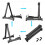 Foldable Guitar Stand - Adjustable, Holds 1 Guitar 4