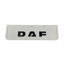 Witte spatbordpers voor DAF voorbumper | 600mmx180mm