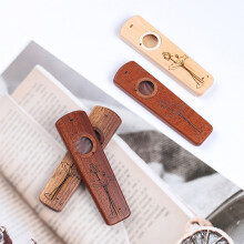 Holz-Kazoo & Akustik-Ukulele Gitarre – Spaßiges Musikinstrument für Erwachsene & Kinder