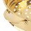 Steam Grid Double Ear 139g 19.3x6.5cm Gold 11