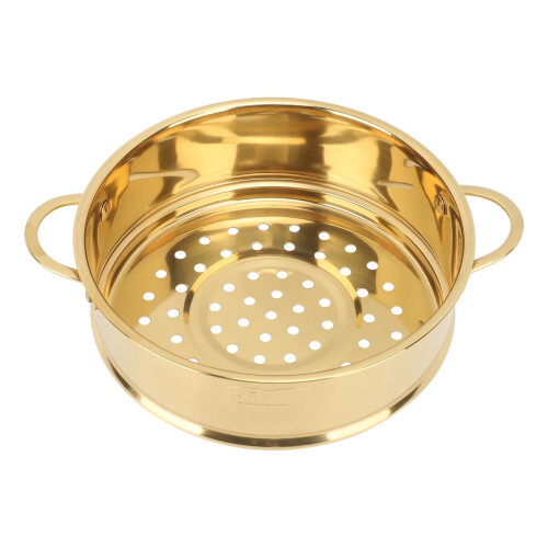 Steam Grid Double Ear 139g 19.3x6.5cm Gold
