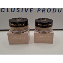 2x Charlotte Tilbury Magic Night Cream 5ml x2 Travel Size New