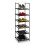 Narrow Shoe Rack with Fabric Shelves, Space-Saving Design 7