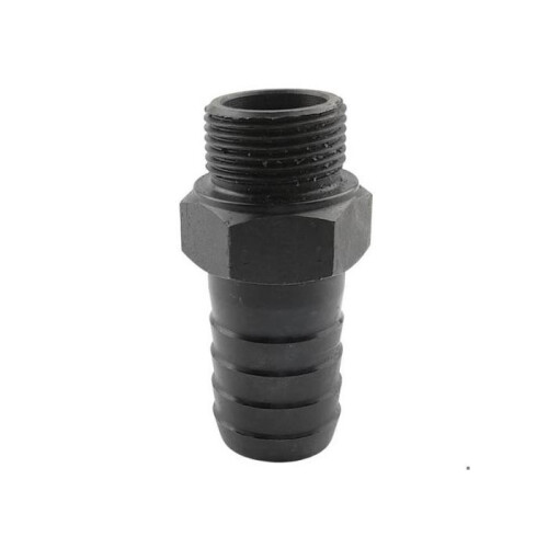 Mamelon hidráulico macho - R3/4" BSP - Conector reto roscado - Aço - Comp. 69,4 mm 1