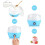 Yogurt Maker, Automatic Yogurt Maker, Cream Yogurt Maker, Electric Yogurt Machine, DIY Tool, 1L (Blue) 5