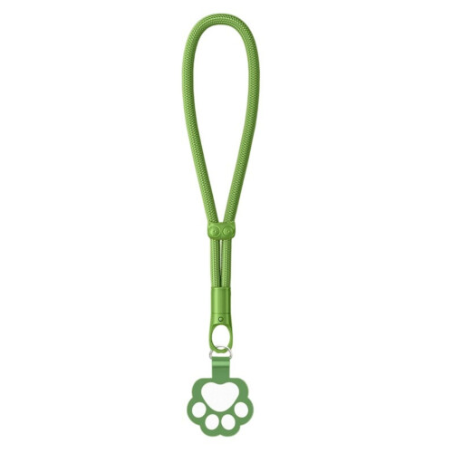 Dragonne de téléphone portable ajustable avec éléments métalliques et
