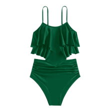 Girls' two-piece swimsuit quick-dry beach wear size 13-14