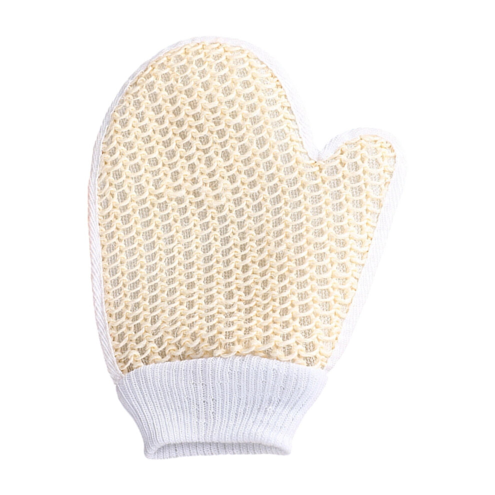 Bath Exfoliator Gloves Soft Sisal Fiber 2 Pack