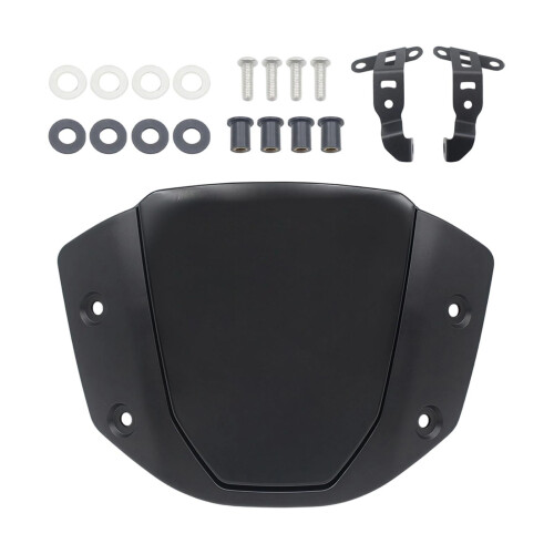 Parabrezza per moto Honda CB650R, resistente, in metallo e plastica.