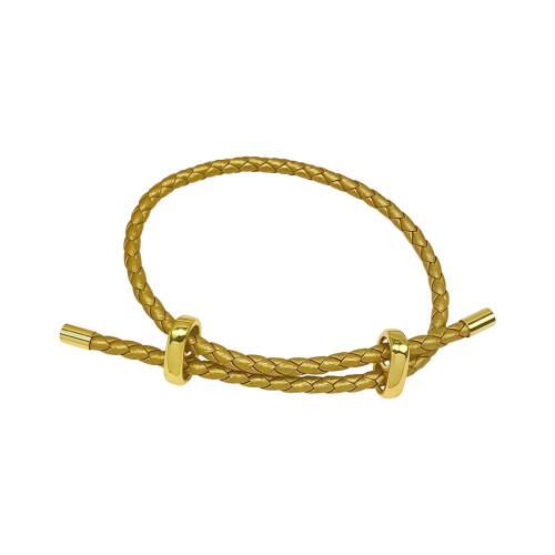 Verstelbare stalen armband met achtsluiting