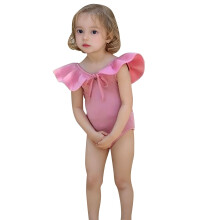 Traje de baño AWZXDE para niñas, conjunto de bikini, lindo, de secado rápido, con espalda descubierta, traje de baño para niñas pequeñas y