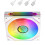 Ventilateur PC ARGB LED 120 mm 5 V 3 broches avec effet infini 1