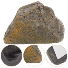 Decorative Outdoor Key Hider Stone Hidden Key Holder with Realistic Stone Appearance