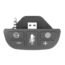 Adaptador de sonido para mando con auriculares y gamepad inalámbrico de 3,5 mm.