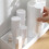 Wall Mounted Kitchen Shelf Small, Plastic, 350g 6