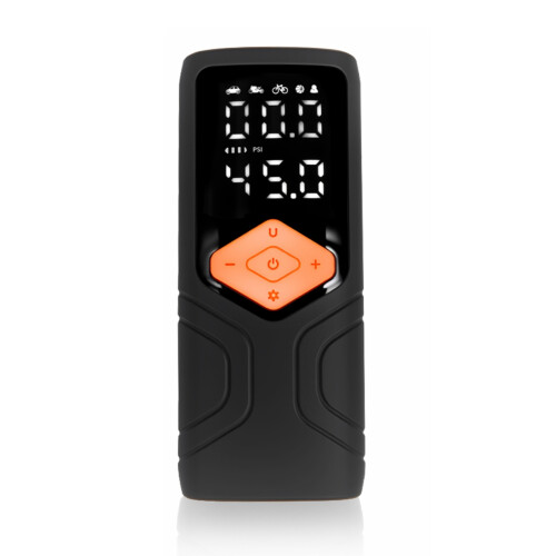 Pompa Portatile Wireless per Auto con Display Digitale e Illuminazione per Gonfiaggio Rapido Degli Pneumatici 1