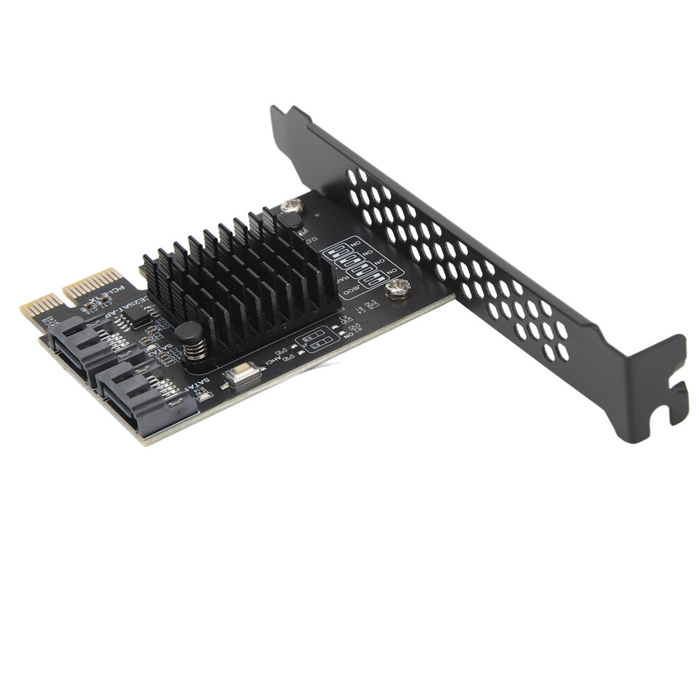 Pcie To Sata 3.0 Expansion Card 2 Ports 6Gbps Raid Support 7901388363646