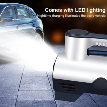 120W Portable Car Air Compressor Electric Tire Inflator with LCD Digital Display