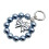 Hartvormige strik hanger met imitatieparel 1