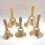 Handklocka Traditionell stil Gyllene koppar 1 set 1