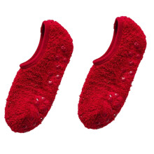 Dames pantoffelsokken met antislipzool, warme wintersokken