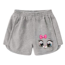Short décontracté pour fille, confortable, imprimé, coupe ample, 7-8 ans