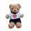 Tacar Bréagán Plush Béir Lánúin Éadaí Meaitseála 2 phíosa 1